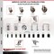 Service Caster 3 Inch 316SS High Temp Glass Filled Nylon 12mm Threaded Stem Caster Brake SCC-SS316TS20S314-GFNSHT-TLB-M1215 - alternate 2